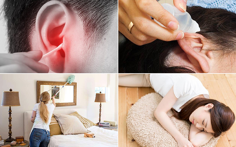 Xử lý côn trùng chui vào tai